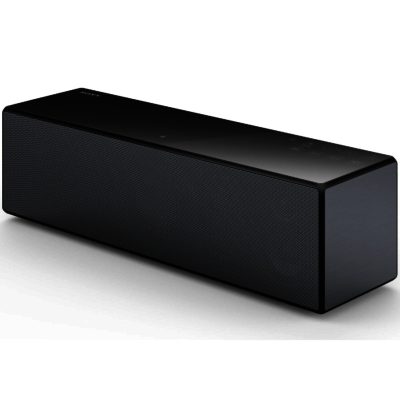 Sony SRSX88B Black 90W Hi Res Audio Wireless Speaker  Bluetooth  NFC  Multiroom Compatible  USB and Audio In Ports